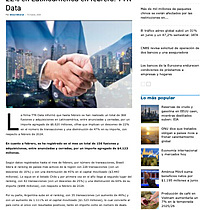 Las fusiones y adquisiciones caen 22% en Latinoamrica en febrero: TTR Data